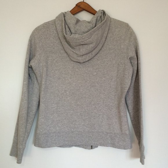 Harley-Davidson Womens Hoodie Small Gray Rhinestones Embellished Full Zip 2010 - Picture 2 of 8